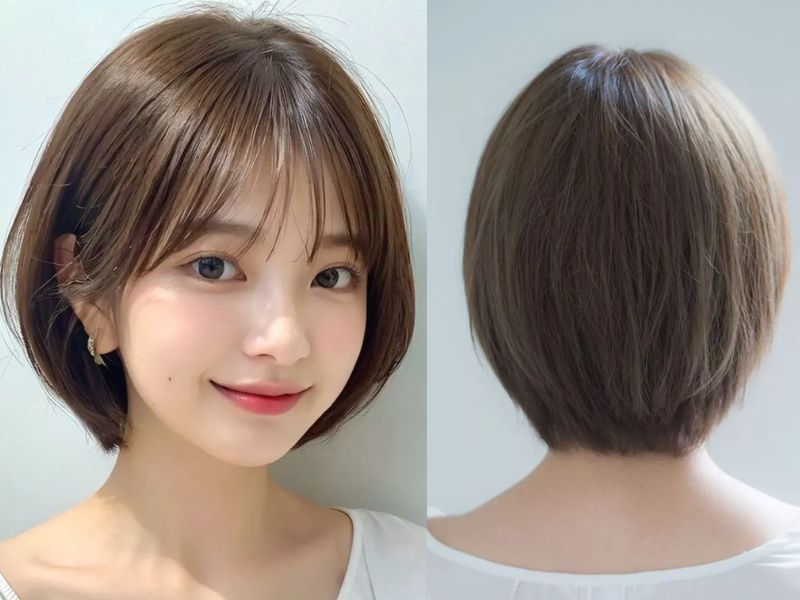 Kiểu tóc nữ Thu Đông Bob