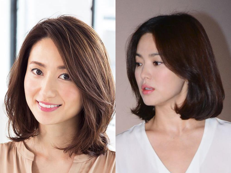 Kiểu tóc trẻ ngang vai cho chị em