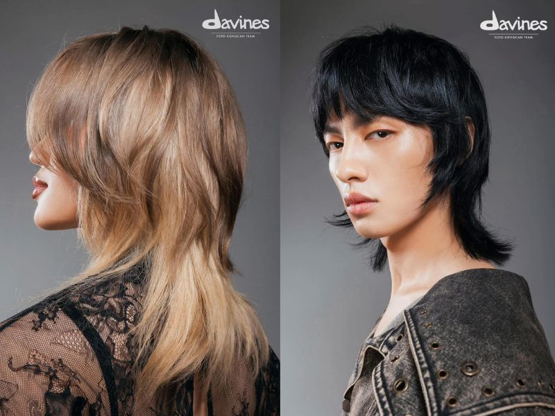 Các kiểu tóc mullet tại Tâm Loan Hair Salon