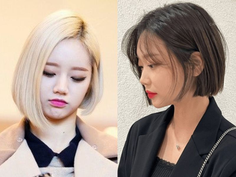 Các kiểu tóc Hàn Quốc nữ cho mặt vuông