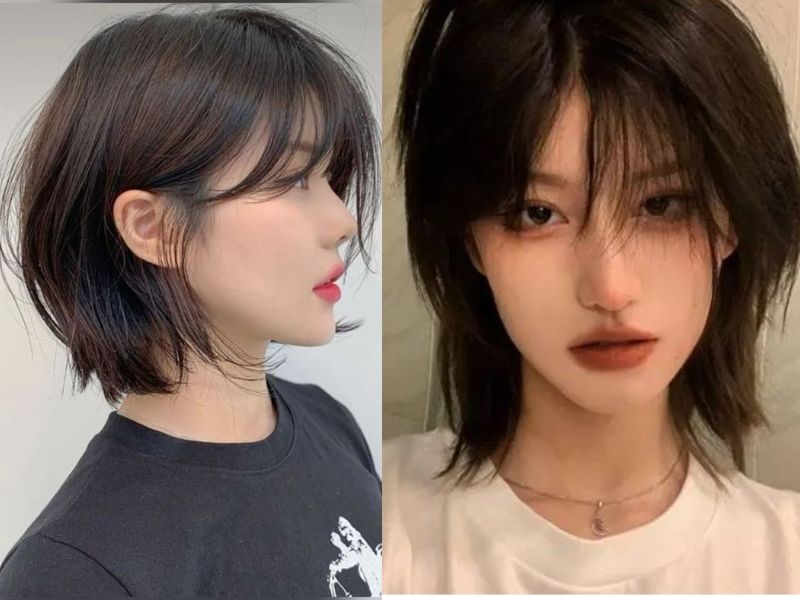Tóc mullet ngắn