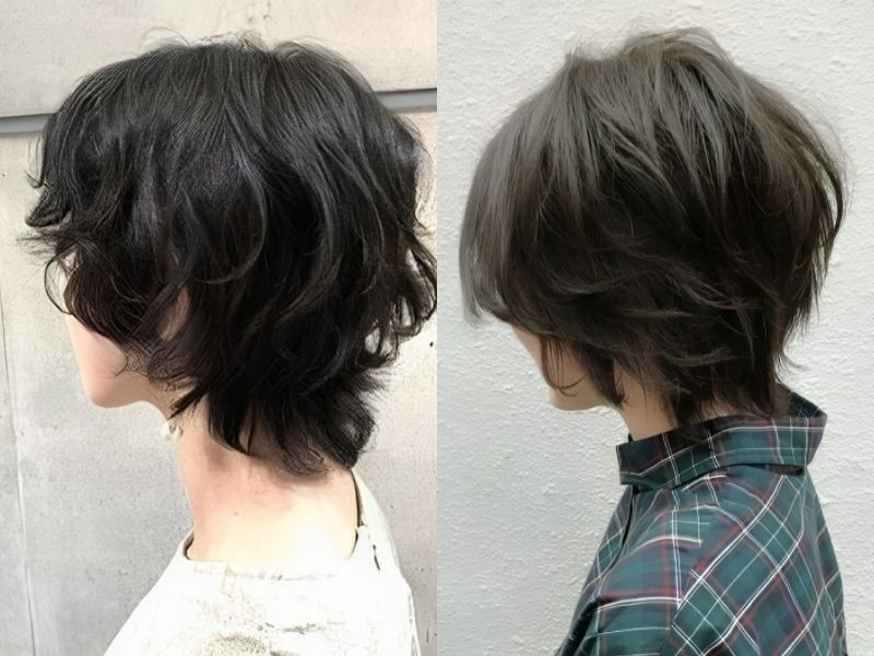 Tóc tomboy cho nữ mullet