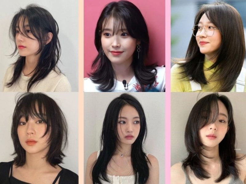 Khuôn mặt nào nên để tóc layer ngang vai