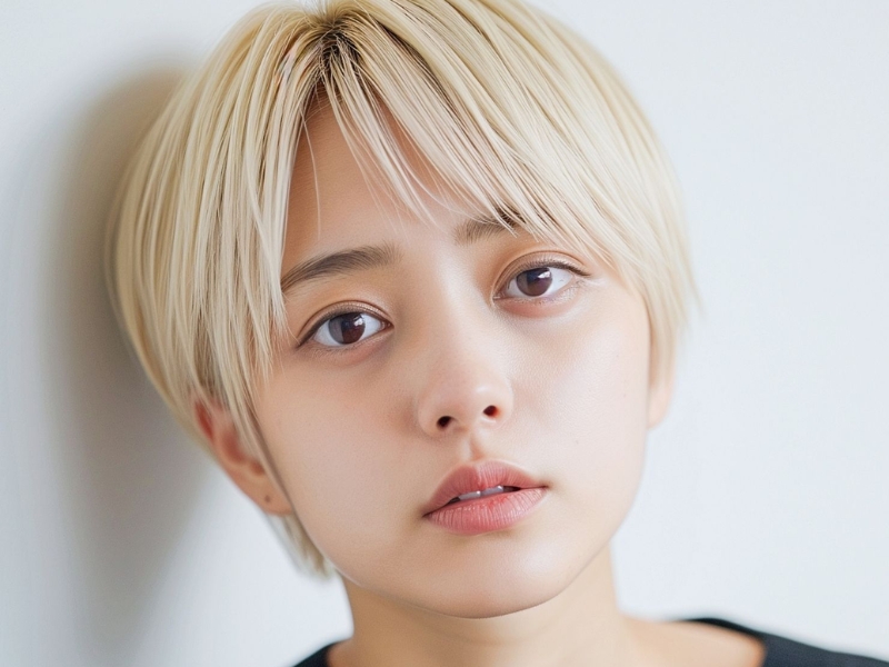 Kiểu tóc tém Nhật Choppy