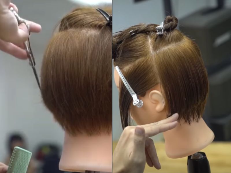 Bí quyết cắt tóc bob vào form chuẩn