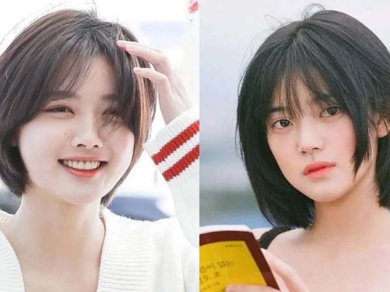 Tóc nữ đẹp Bob ngắn cho mặt tròn