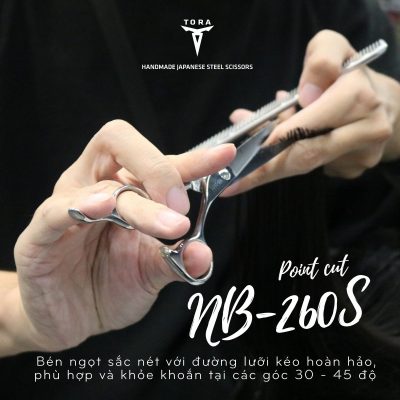 Kéo cắt tóc TORA NB 260S