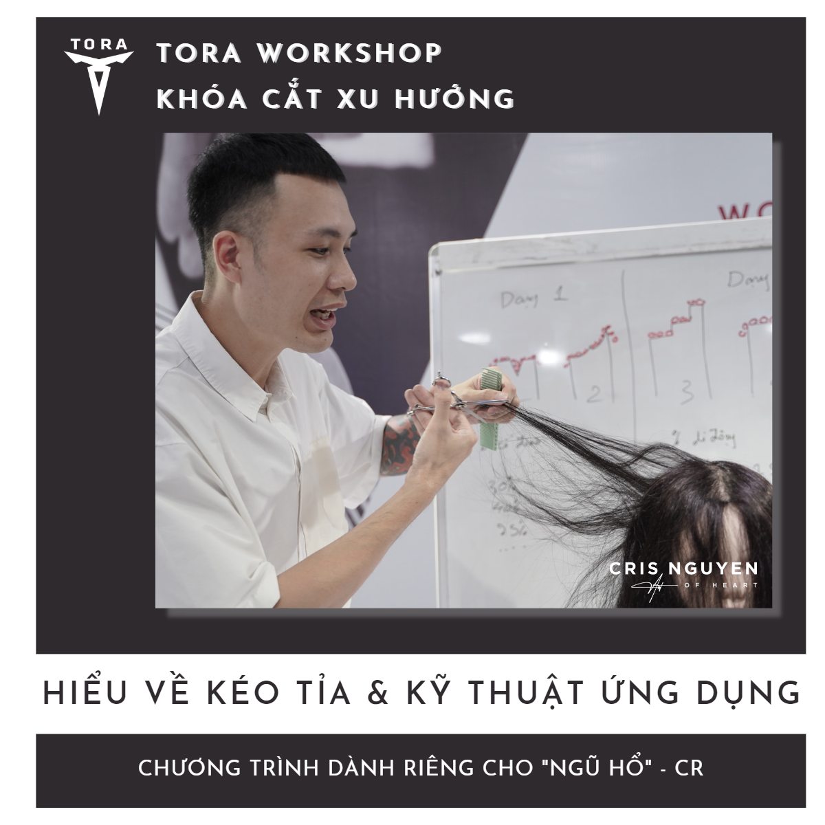 Khóa cắt xu hướng được dẫn dắt bởi NTMT Cris Nguyễn