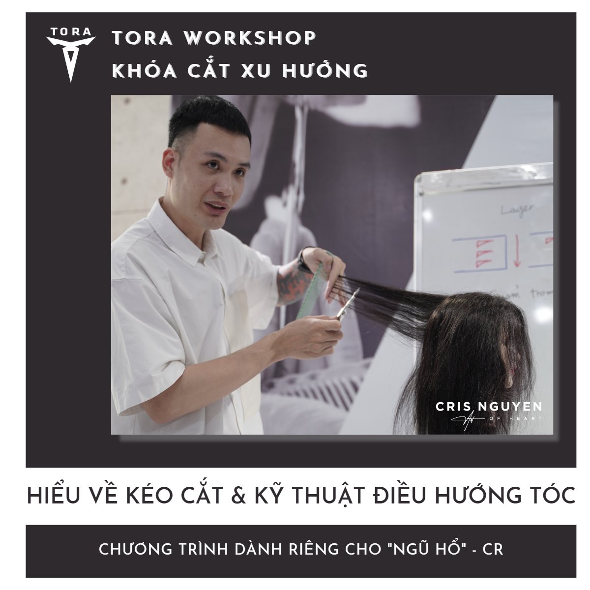 Khóa cắt xu hướng TORA dành riêng cho Quý chủ nhân Ngũ hổ _CR