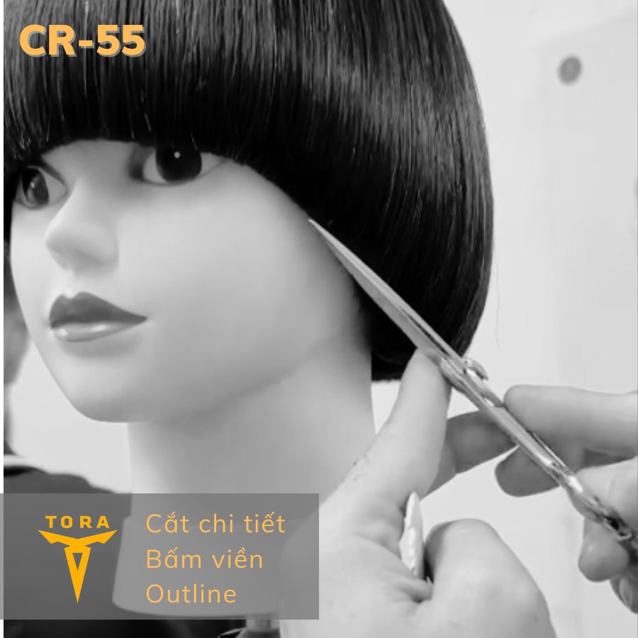 Kéo cắt tóc TORA CR-55 dùng để cắt chi tiết