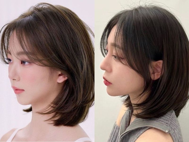 Tóc layer bob ngắn