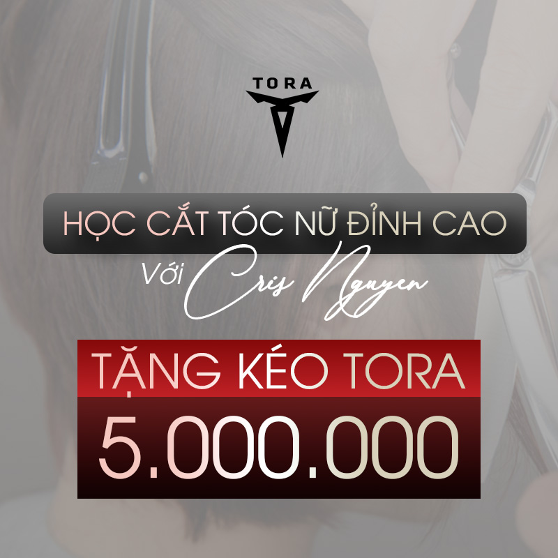 Khóa học cắt tóc nữ từ cơ bản - nâng cao Cris Nguyễn