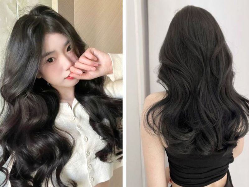 Tóc dài layer sóng nhẹ