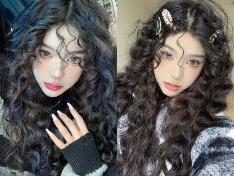 Kiểu tóc xù mì Hippie